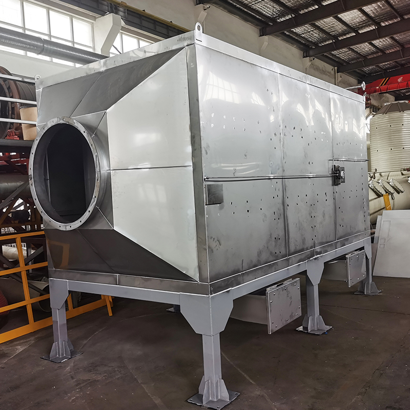 Nangungunang loading at side unloading structure 304 stainless steel activated carbon adsorption box