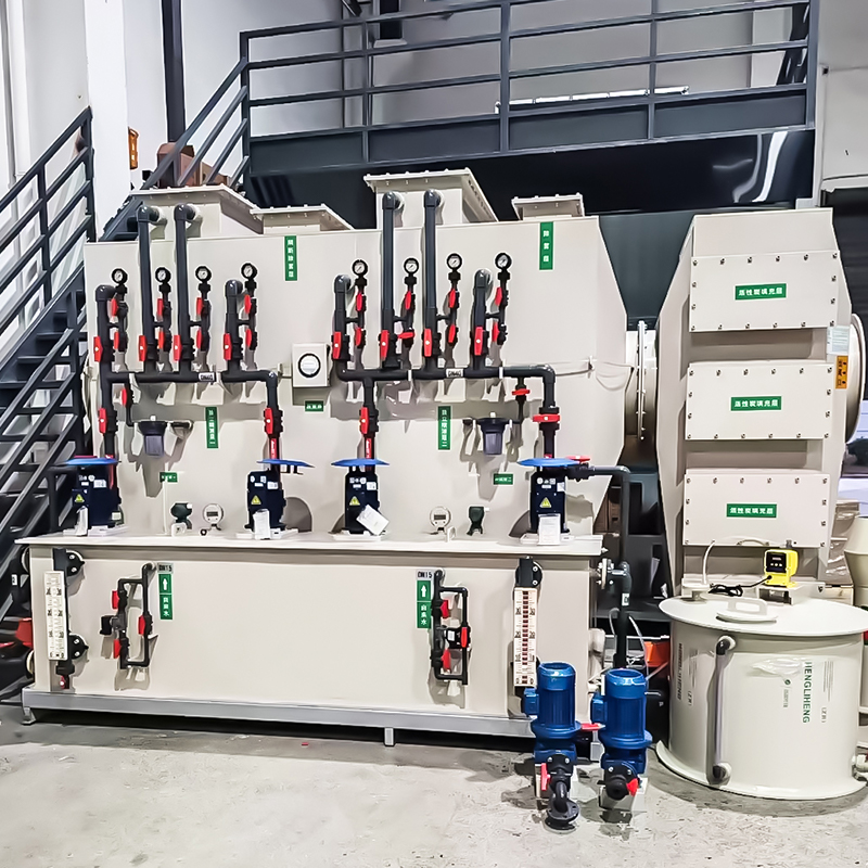 PP pahalang na scrubber tower