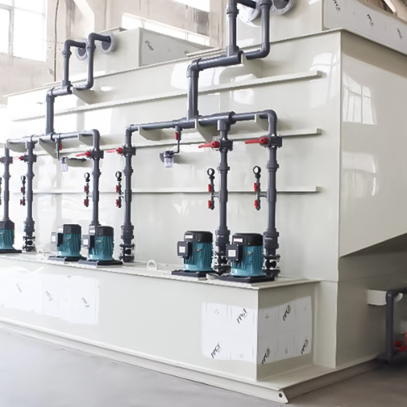 PP pahalang na scrubber tower