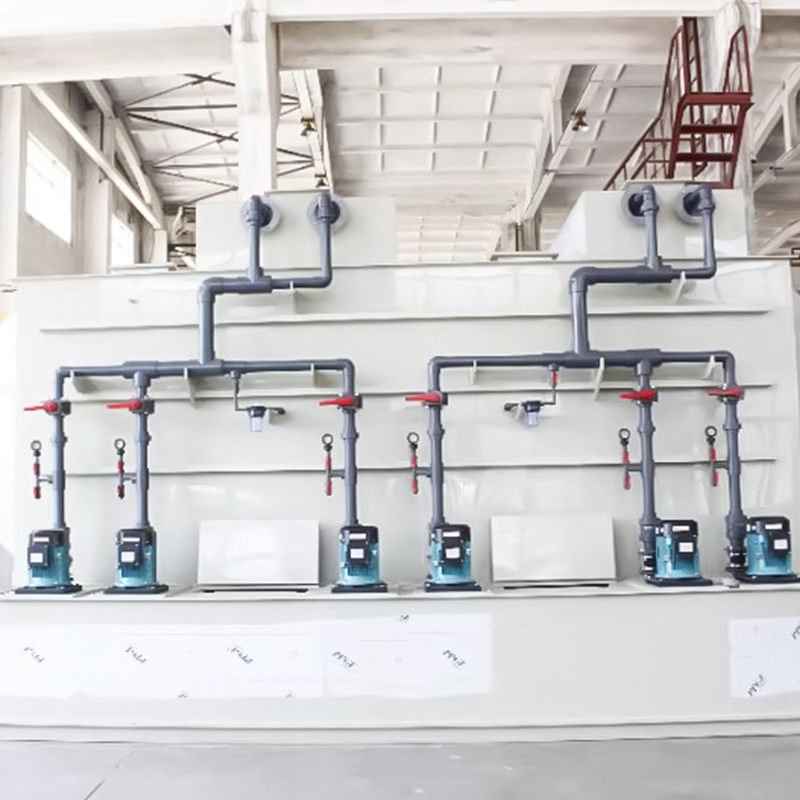 PP pahalang na scrubber tower