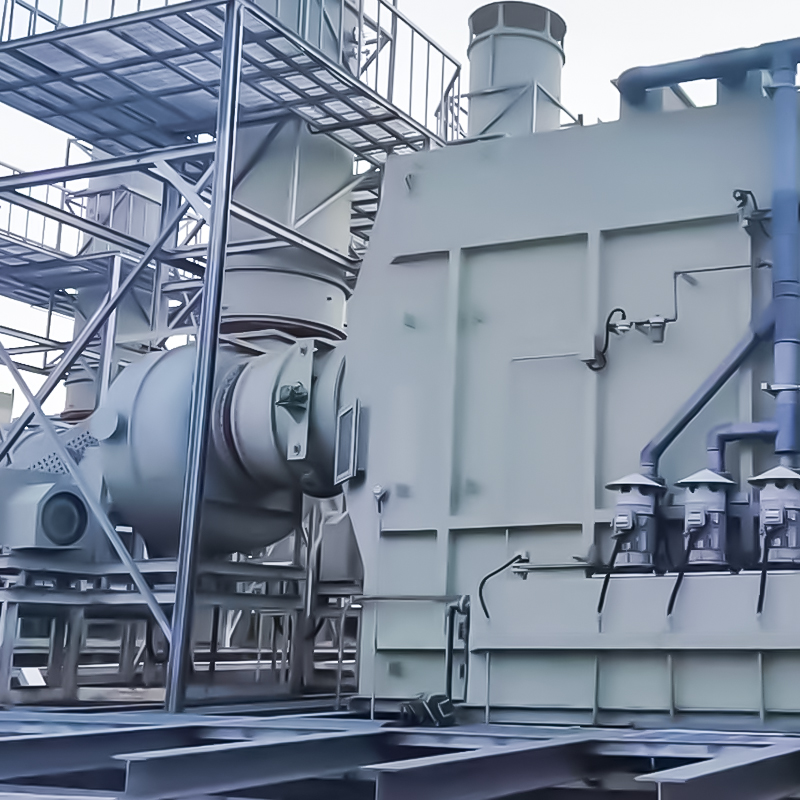 FRP pahalang na scrubber tower