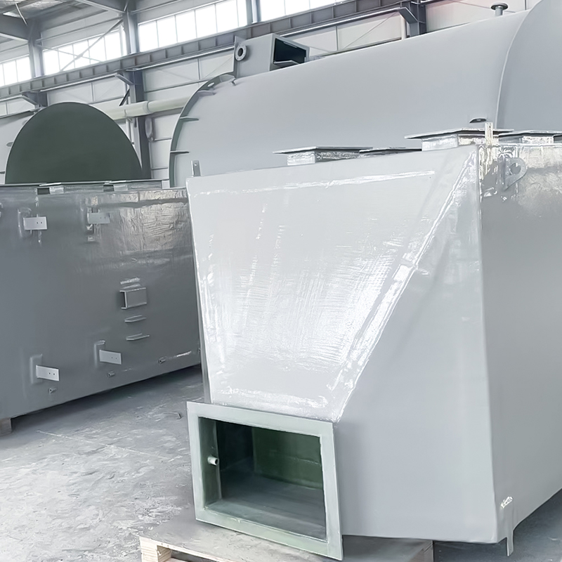 Fiberglass activated carbon adsorption box