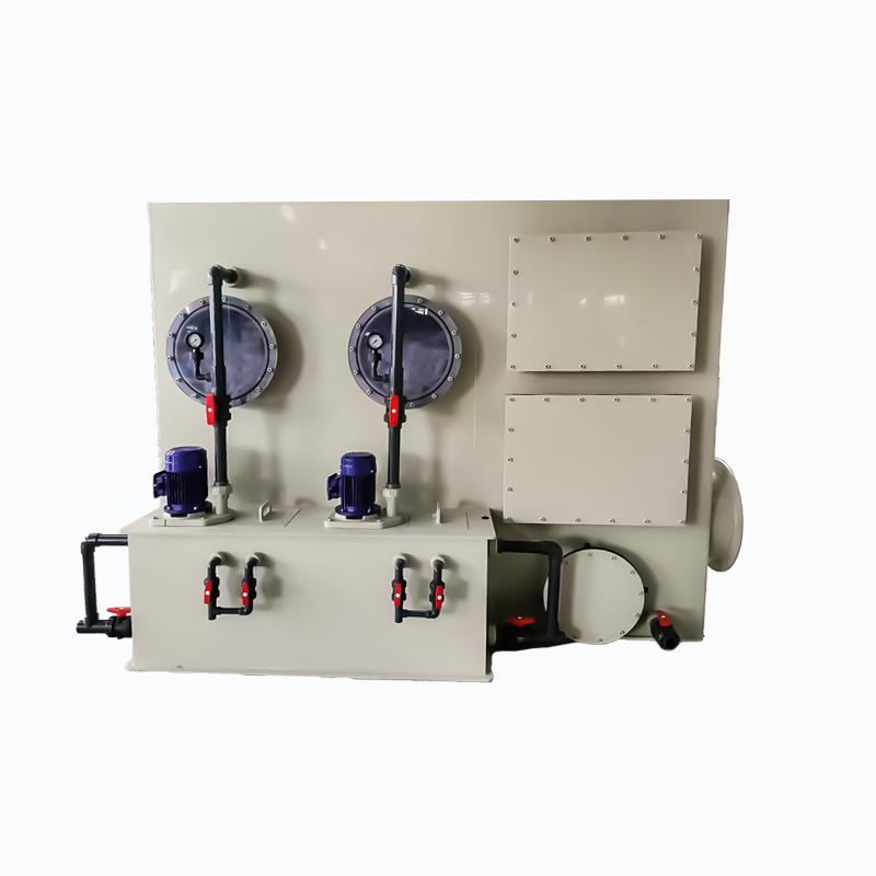 PP pahalang na scrubber tower